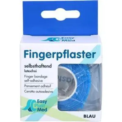 Produktbild von UM Easyplast Fingerpfl.selbsth.2,5cmx5m blau 1 St