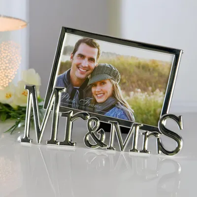 Produktbild von Bilderrahmen "Mr. & Mrs."