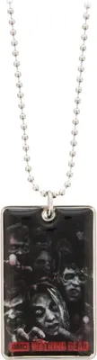 Image de The Walking Dead pendentif Dog Tag Zombies