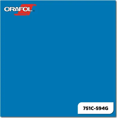 Produktbild von Plotterfolie ORACAL 751C-594G Pastellblau glänzend 31,5 x 20 cm