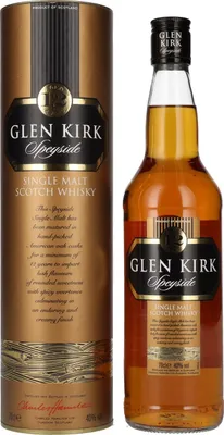 Produktbild von Glen Kirk Speyside Single Malt Scotch Whisky 12 J