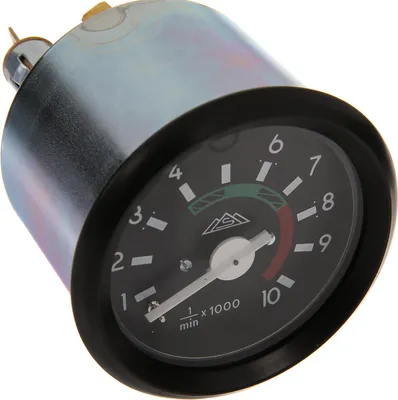 Produktbild von Drehzahlmesser mit Logo Ø60mm, mit Fernlichtkontrolle