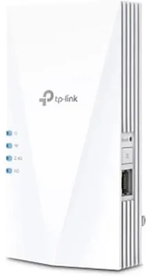 Imagen del producto de Repetidor WiFi 6 TP-Link RE580X, AX1500, para una conexión inalámbrica rápida en toda la casa