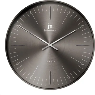 Produktbild von Lowell Wanduhr, Analog, 40 cm Durchmesser, aus Kunststoff, Modell 00886G