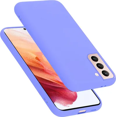 Produktbild von Cadorabo Schutzhülle für Samsung Galaxy S22 Hülle in Lila Handyhülle Case Cover TPU Etui