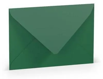 Obrázek produktu pro Rössler Papier 220705571 Obálky Coloretti - C6, 5 kusů, lesní barva