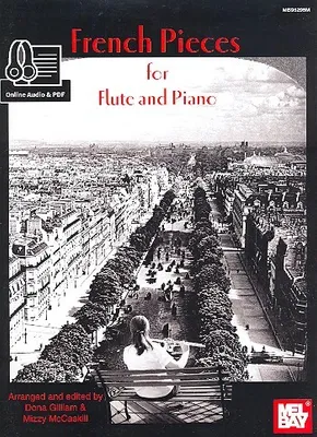Produktbild von French pieces (+ online audio) for flute and piano