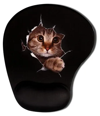 Produktbild von Mauspad mit Gelkissen - Ergonomisches Design mit Handgelenkauflage