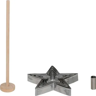 Produktbild von Ausstechformen Sterne 7-teilig Weihnachtsset