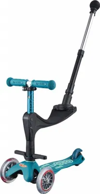 Produktbild von Micro Mobility Mini Micro 3in1 Deluxe Plus Ice, Kinder, Dreiradroller, Unisex, Asphalt, 20 kg, 3 Rad/Räder