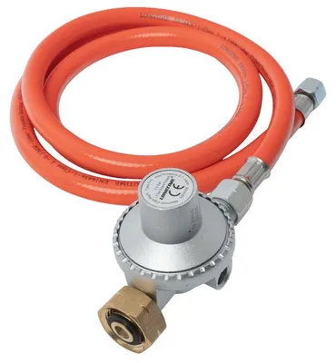 Obrázok produktu pre Regulátor tlaku plynu 2500mbar (SK,CZ,RO,HR,SI,UA) s plynovou hadicou 1,5m Pro-Tech TOOLS