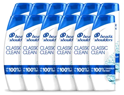 Obrázek produktu pro 12 kusů šamponu Head & Shoulders Classic Clean - 400 ml - výhodná balení