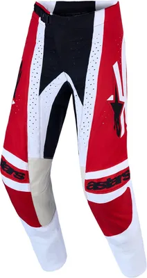 Productafbeelding van Alpinestars Techstar Maven offroad broeken, kleur rood, maat 30, voor heren, maat 30