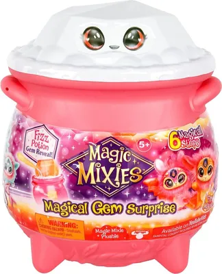 Obrázek produktu pro Moose Toys Magic Mixies Magical Gem Surprise, 5 rok/roky, Vícebarevný, Plast
