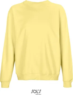 Produktbild von SOLs Collection Baumwolle Classics-25.3814 Uni Sweater Gr. XL light yellow