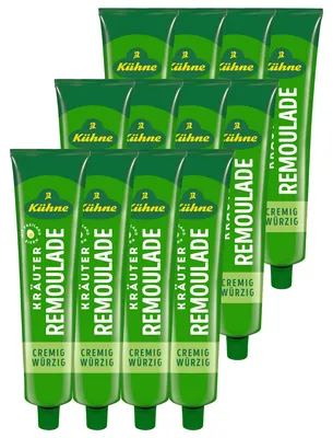 Produktbild von Kühne Remoulade mit Kräutern, 12er Pack (12 x 200 ml)