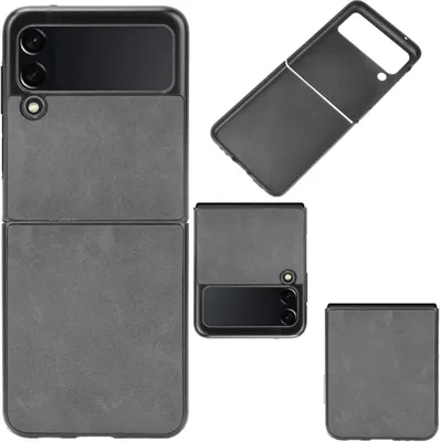Image de Étui de protection en plastique pour Samsung Galaxy Z Flip3 5G, noir