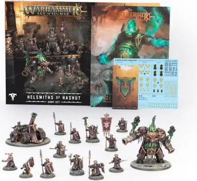 Produktbild von Warhammer Age of Sigmar Helsmiths of Hashut Army Set (EN))