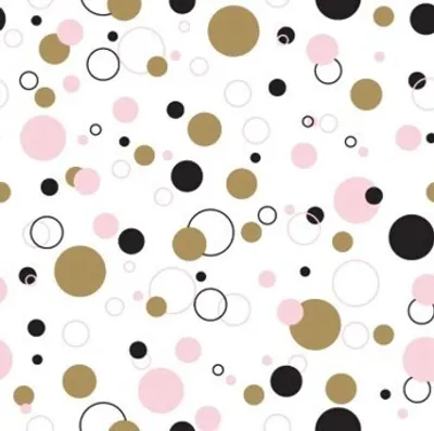 Produktbild von Duni Servietten Splashin Dots 3-lagig 33x33