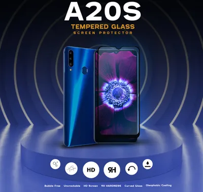 Obrázek produktu pro Samsung Galaxy A20s - tvrzené sklo 9H - 3D ochrana displeje v super kvalitě