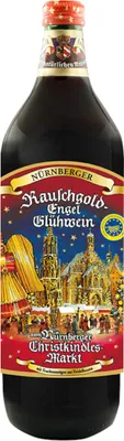 Rauschgold Engel Nürnberger Glühwein rot traditionell Flasche 1000ml