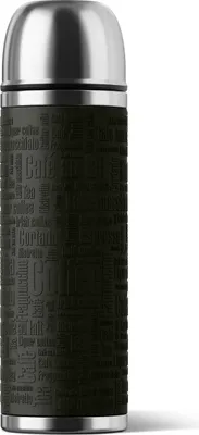 Produktbild von EMSA Isolierflasche Senator 1 l Manschette schwarz