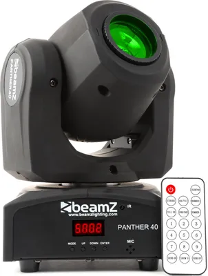 Produktbild von BeamZ Panther, Disco-Strahler, Schwarz, LED, 40 Lampen, 45 W, 8 Farben