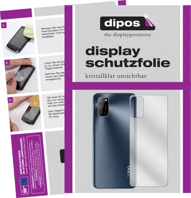 Zdjęcie produktu dla 2x osłona ekranu dla Oppo A52 z tyłu przezroczysta osłona ekranu folia ochronna wyświetlacza dipos
