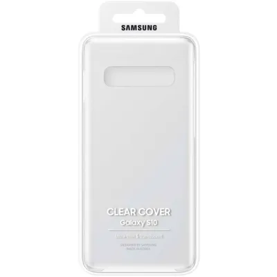 Obrázok produktu pre Samsung EF-QG973, Ochranný obal, Samsung, Galaxy S10, 15,5 cm (6.1"), Priehľadná