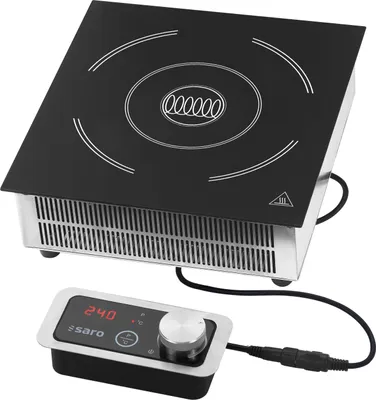 Produktbild von Saro Einbau-Induktionsplatte LOLA mit 9 Heizstufen und Touchscreen-Bedienung