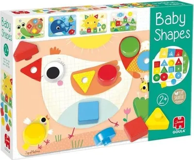Produktbild von BABY SHAPES GOULA Lernspielzeug, Farben lernen, Formen sortieren, Feinmotorik
