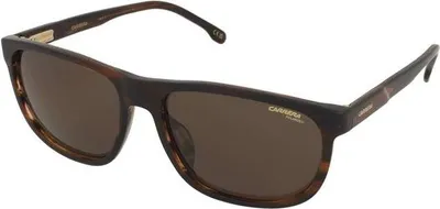 Produktbild von CARRERA C FLEX 08/G/S EX4 BROWN HORN 58/17/145 Herren Sonnenbrillen