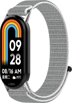 Immagine prodotto di Per Xiaomi Smart Band 10 / 9 / 9 NFC Design elasticizzato Nylon Velcro Sport Arm Band M5