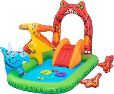 Produktbild von Bestway® Wasserspielcenter Jurassic Splash™ 242 x 140 x 137 cm