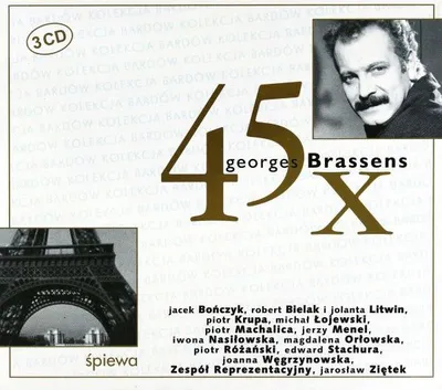 Obrázek produktu pro 45 x Geroge Brassens, CD