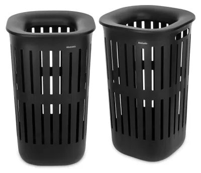 Produktbild von Brabantia Collect-It, 55 l, Oval, Recycelbarer Kunststoff, Schwarz, Schwarz, Belgien