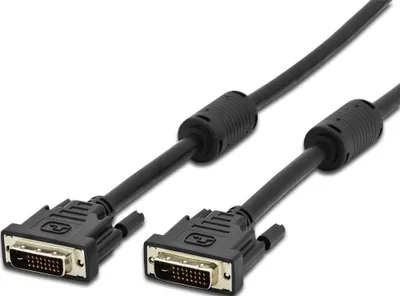 Image de Techly 15m DVI-D câble DVI Noir