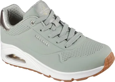 A single Skechers sneaker shown from a three-quarter side view against a white background.