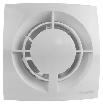 Produktbild von Badlüfter Badventilator Lüfter Bad Ventilator Wandlüfter Zuluft Abluft Belüftung Entlüftung Badezimmer Einbautiefe 50 mm kurz Ø 100 mm Standard nein