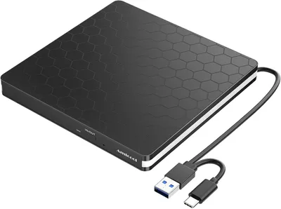 Productafbeelding van Externe dvd-drive, USB 3.0, type-C, cd, dvd+/-rw, optische drive
