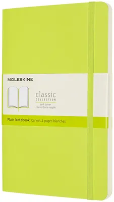 Image de MOLESKINE Carnet de notes Classic Collection couverture souple env. DIN A5 vierge, vert clair couverture souple 240 pages