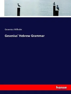 Produktbild von Gesenius' Hebrew Grammar