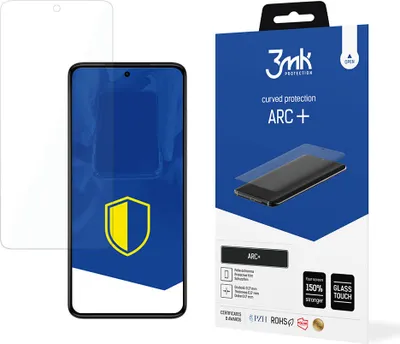 Produktbild von 3mk Display Schutzfolie ARC+ für Motorola Moto G84 5G 0,17mm  Self-Heal