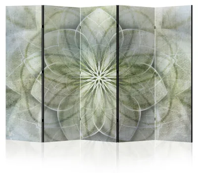 Produktbild von LUMASOUL Paravent doppelseitiger, Paravent Raumteiler Innen, Boho Motiv, 225x172 cm