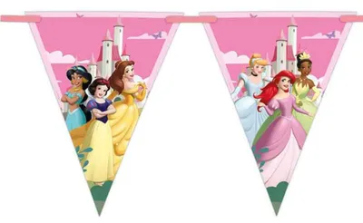 Produktbild von Disney Prinzessin Create Your World Wimpelkette2,3 m