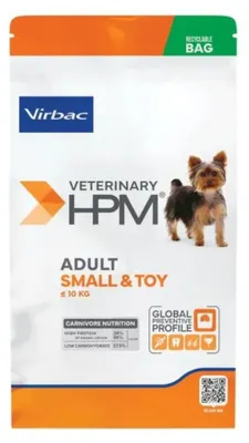 Produktbild von Virbac Vet HPM Kroketten – für ausgewachsene Hunde, kleine Hunde und Zwerghunde