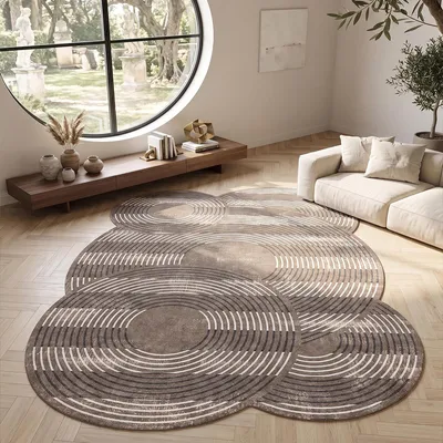 Obrázok produktu pre Conceptum Hypnose, kvalitný koberec, 160x230 cm, 100% polyester, protišmykový, hnedý