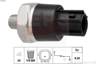 Produktbild von EPS 1.800.166 Öldruckschalter Öldrucksensor für NISSAN Qashqai / Qashqai +2 I (J10, NJ10) MICRA III (K12) JUKE (F15) Note (E11, NE11) MICRA IV (K13)