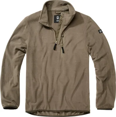 Obrázek produktu pro Pánská mikina Brandit Fleece Troyer olive - 7XL