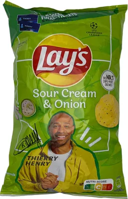 Produktbild von Lay's Sour Cream & Onion Kartoffelchips 150g Beutel